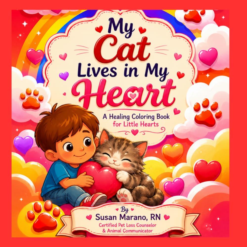 My Dog Live's in my heart with boy with kitten