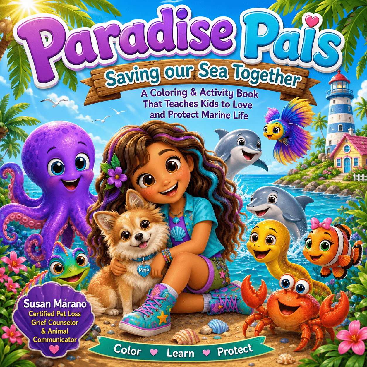Paradise Pals Save our Sea Together Children's book